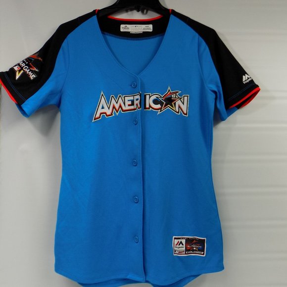 Majestic Tops - Majestic MLB 2017 All Star Game AL Jersey Size M